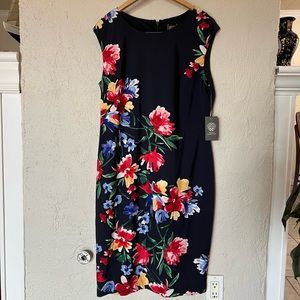 Vince Camuto Floral Sheath Dress
